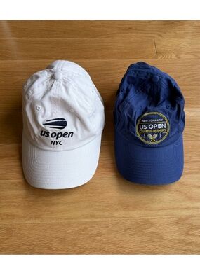 NEW US OPEN NYC - White & Navy Caps
